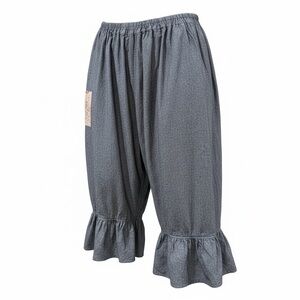Magnolia Pearl Linen Charcoal Ruffle Pants Bloomers